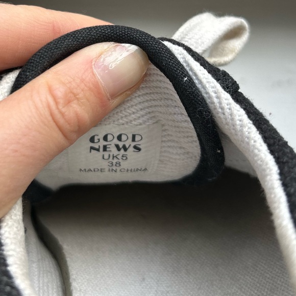 GOOD NEWS SNEAKERS BLACK - Picture 5 of 6